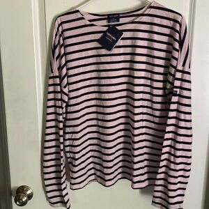 JCREW LONG SLEEVE COTTTON TEE